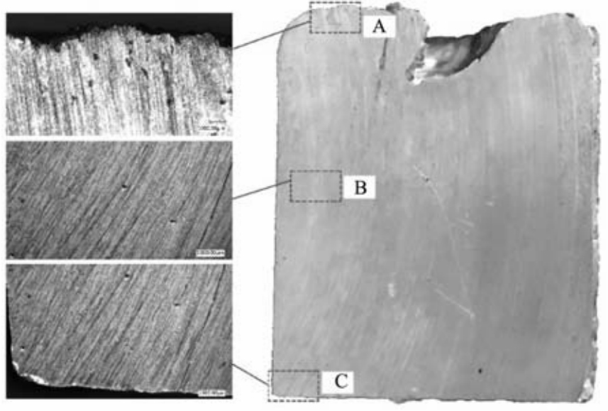 Slag-Gas Porosity Distribution