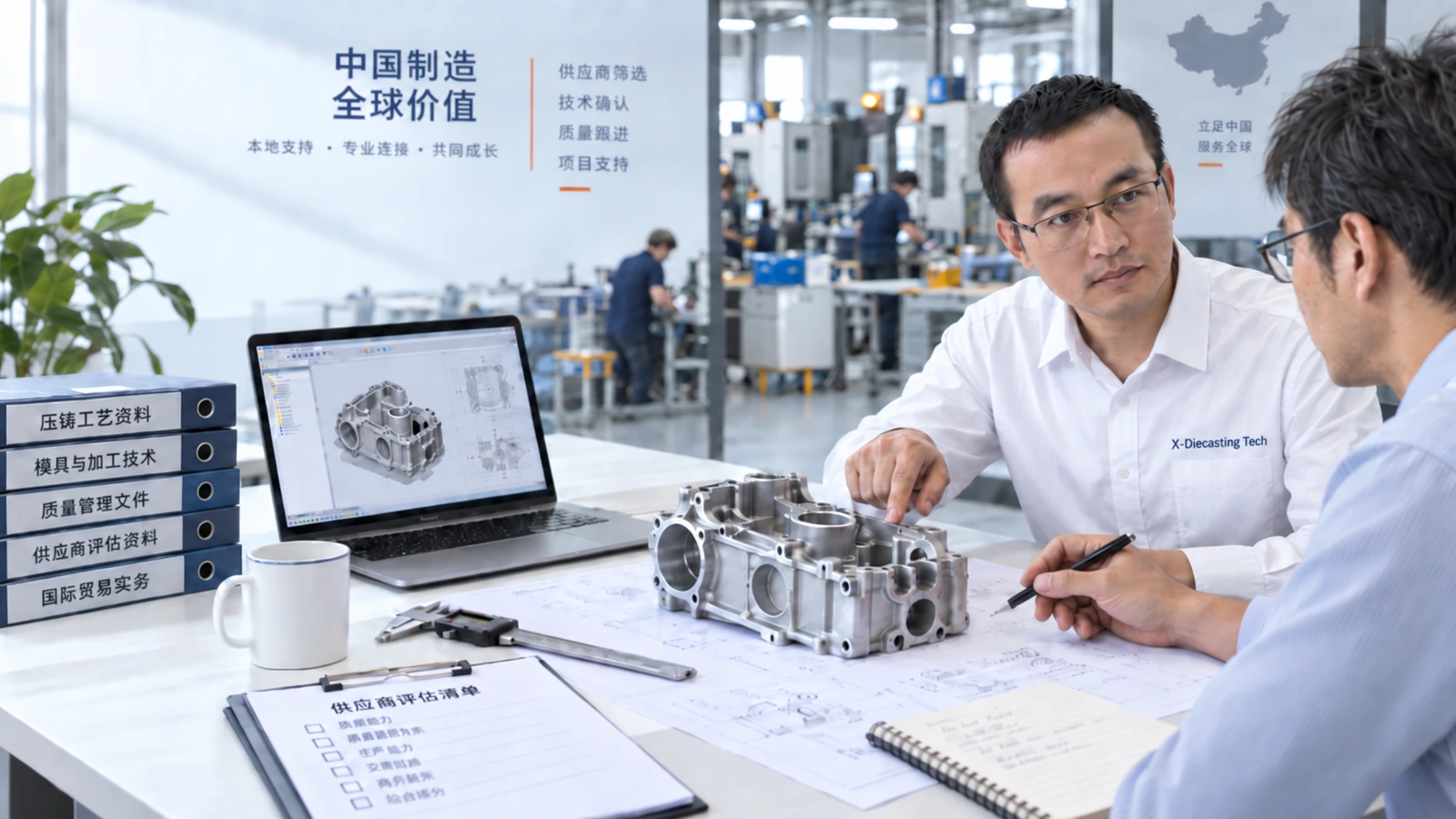 中国でのサプライヤー選定・技術確認を支援するX-Diecasting Tech